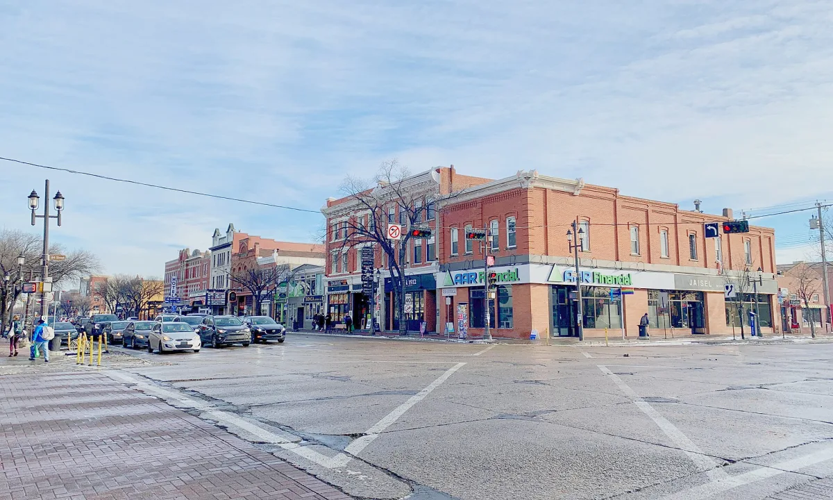 Whyte Avenue and 104 Street in Old Strathcona